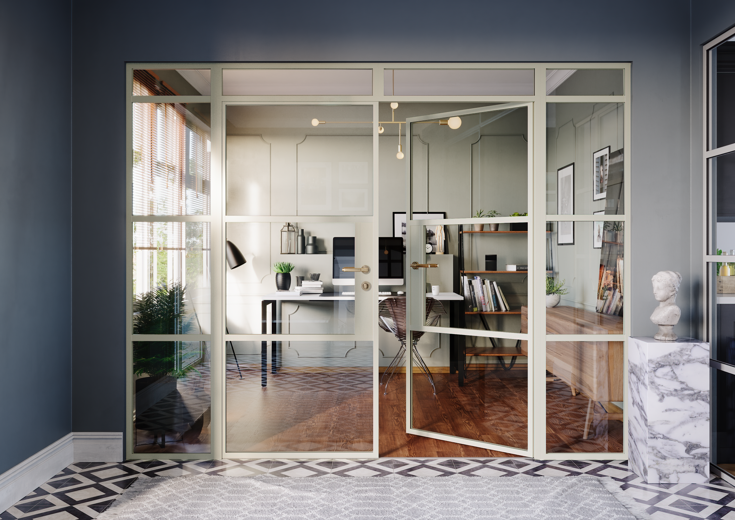 internal origin oi-30 doors between lounge and home office